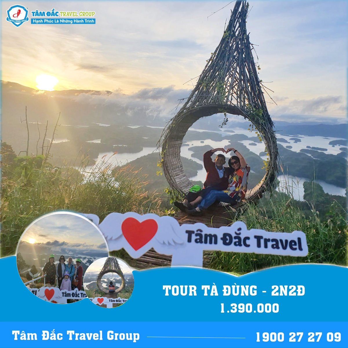 Tour du lịch Tà Đùng - 2N2Đ