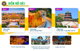 TOUR TRUNG QUỐC NO SHOP: TRÙNG KHÁNH - BẮC KINH - CỐ CUNG - VẠN LÝ TRƯỜNG THÀNH (7 Ngày 6 Đêm)