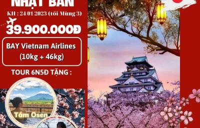 TOUR DU LỊCH NHẬT BẢN 6N5Đ TOKYO – FUJI – NAGOYA 